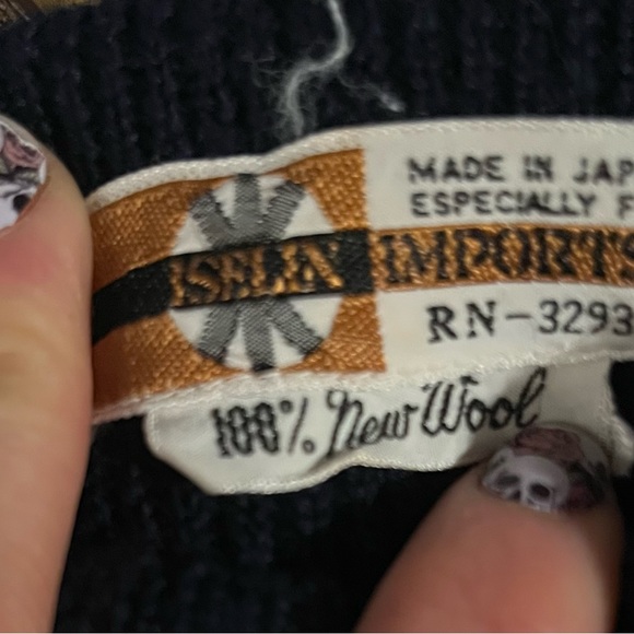 Vintage wool sweater - Picture 3 of 3